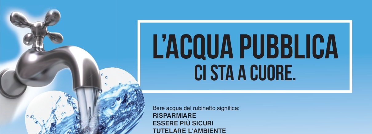 L'acqua pubblica ci sta a cuore